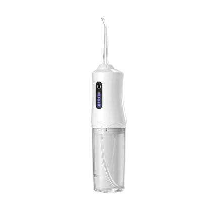 Electric Water Flosser 68000 Pulses-3 Modes, 4 Nozzles,200ML Tank, IPX7 Waterproof, Portable Oral Irrigator for Braces &Gum Care