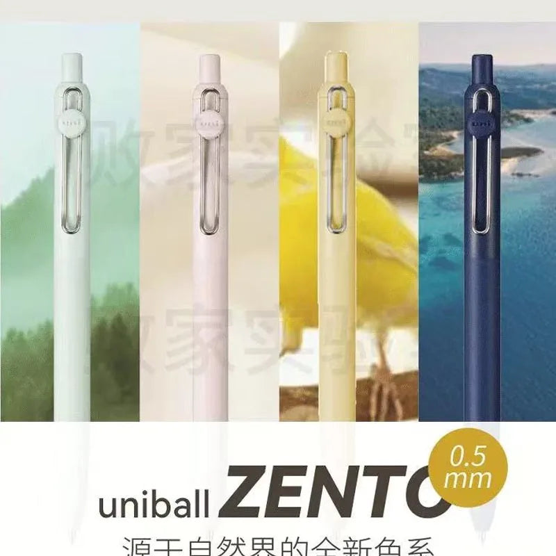 Japan Uni/Mitsubishi Uniball ZENTO series Gel Pen,Small Core 2nd 0.38/0.5mm Business Office Signing stylo back to school station