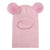 Kids Yarn Knit Balaclava Cap Autumn Winter Pullover Ear Protection Double Ball One-piece Baby Christmas Gift Hat