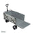 Extra Long Extender Collapsible Wagon Cart Large Weight Capacity Heavy Duty Beach Wagon Cart Outdoor Portable Camping Equipment