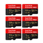 100% Original SanDisk Micro SD Card A1 A2 Memory Card 32GB 64GB 128GB 256GB 512GB 1TB microSD TF Card Storage UHS-I Cards U1 U3