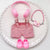 labubu clothes for 15-17cm Labubu clothing set includes headphones waist belt pants and accessories