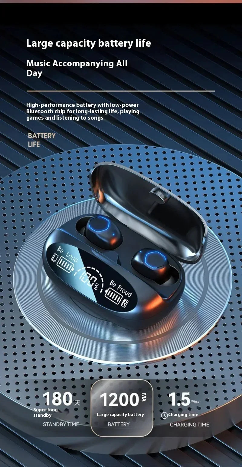 Xiaomi M22 Wireless Bluetooth Original TWS Earphones Noise Reduction Waterproof Stereo Display Sports Earphones with Microphone