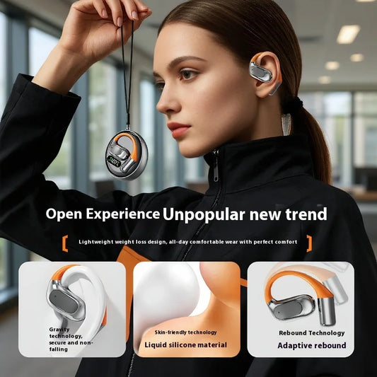 AI Translation Earbuds Real Time Headphones for Women Intelligent Meeting Earphones Wireless Bluetooth Portable Business Travel