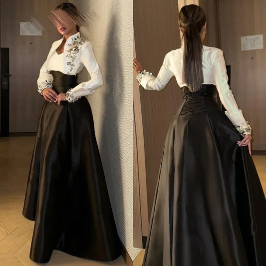 Simple Jersey Rhinestone Pleat A-line V-neck Long Dresses Quinceanera Classic Exquisite Sizes Available