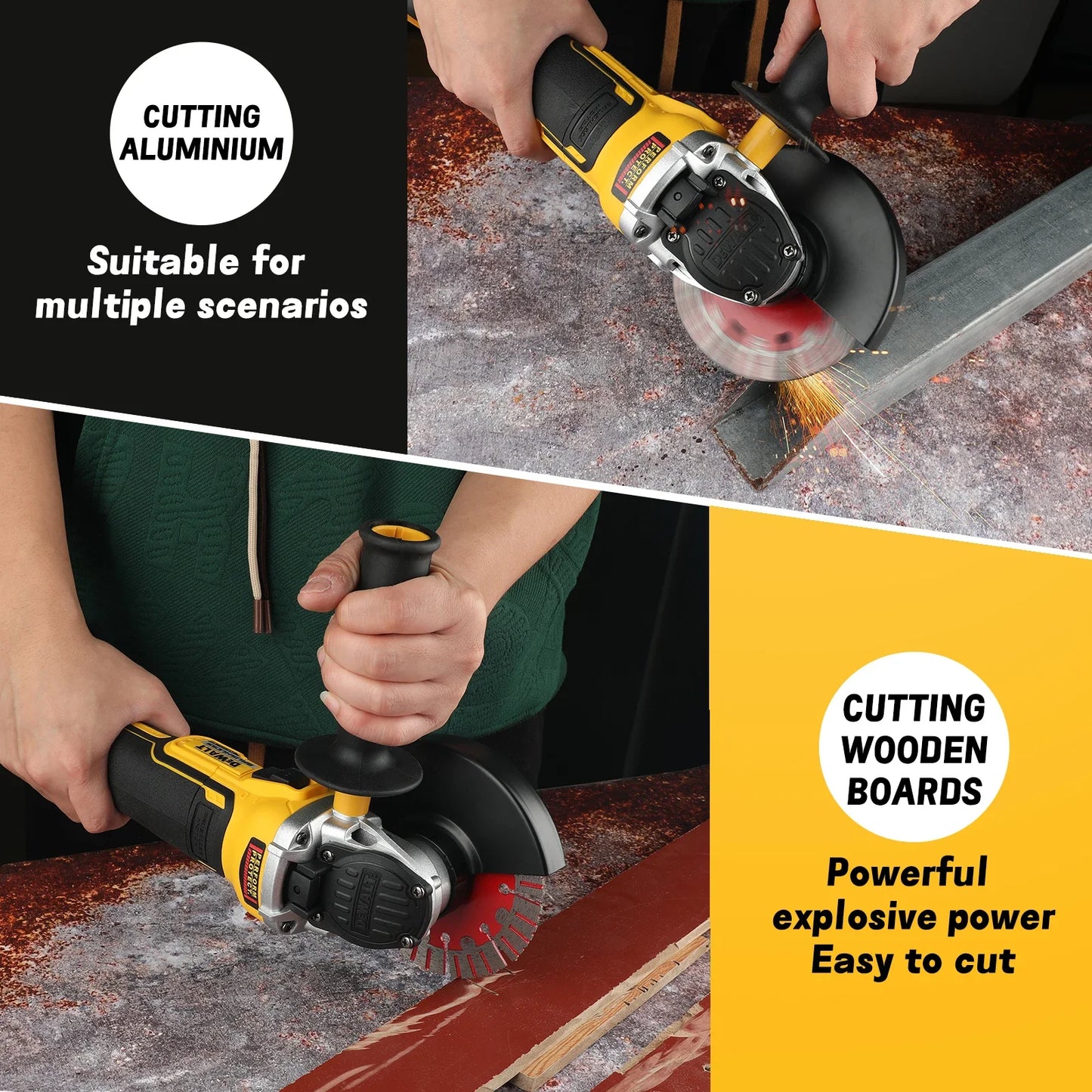 Dewalt DCG405NT 125MM amoladora angular sin escobillas inalámbrica 9000RPM máquina cortadora pulidora para baterías de litio