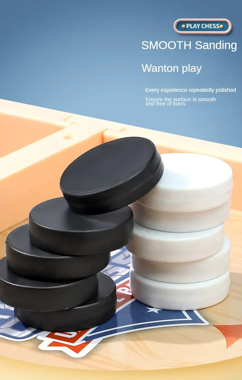 Fast Sling Puck Game Slingshot Chess Table Chess Puzzle Party Game Adult Child Family Game Desktop Battle Board Games