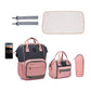 Mommy Bag Fashion Diaper Bag for Baby Nappy Bag Waterproof Mummy Bag with Diaper Pad, Pacifier Bag, Backpack, Hand Bag
