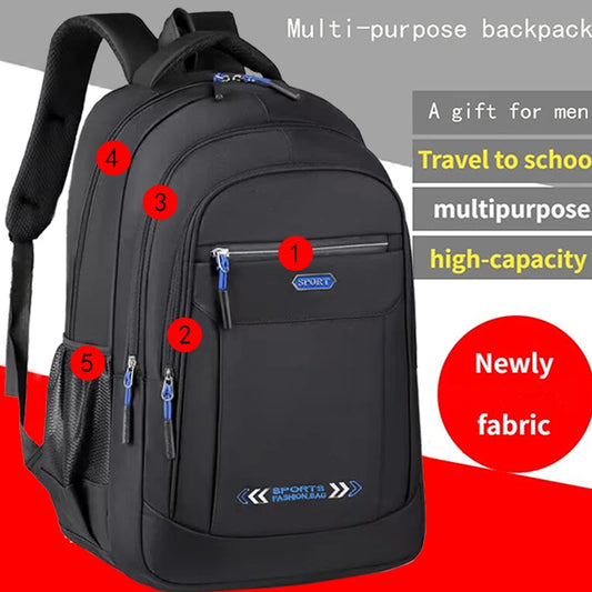 Neutral style backpack suitable for both men and women,used for daily work and travel,also suitable for students as a schoolbag