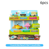 Fruit Fork Cartoon Kids Cake Fruit Toothpick Mini Animal Fork Food Grade Plastic Bento Lunch Bento Accessories Party Decor