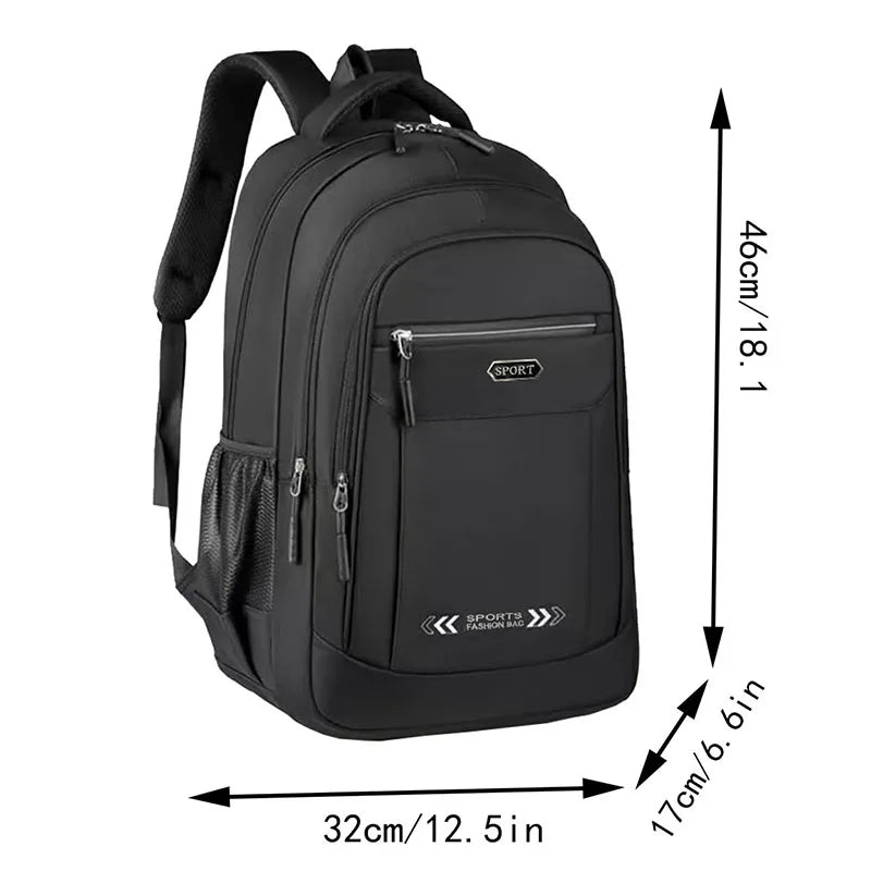 Neutral style backpack suitable for both men and women,used for daily work and travel,also suitable for students as a schoolbag