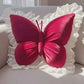 Princess Butterfly Office Pillow Ruffle Lace Living Room Bedroom Sofa Cushion Room Decor Plush Pillow Car Seat Companion Pillows