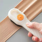 Multifunction Cleaning Shoe Brush Soft Automatic Liquid Shoe Brush Long Handle Clothes Soap Brush With Hook Clean Tool