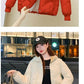 2023 Winter New Parkas Women Short Overcoat Thick Hooded bread Cotton Padded Jackets Coats Female Outwear loose cotton jacket