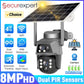 4G Solar Camera Outdoor Dual Lens 8MP 4K WiFi PTZ IP Security Camara With Solar Panel CCTV Built in Battery Auto Tracking Cam