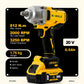 Brushless Impact Wrench 812N.m High Torque Cordless Electric Power Tool for Auto Repair/Construction For DeWalt 20V Battery Pin