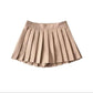 Spice girl pleated skirt female pure color small short skirt summer new Korean version JK college wind high waist mini skirt