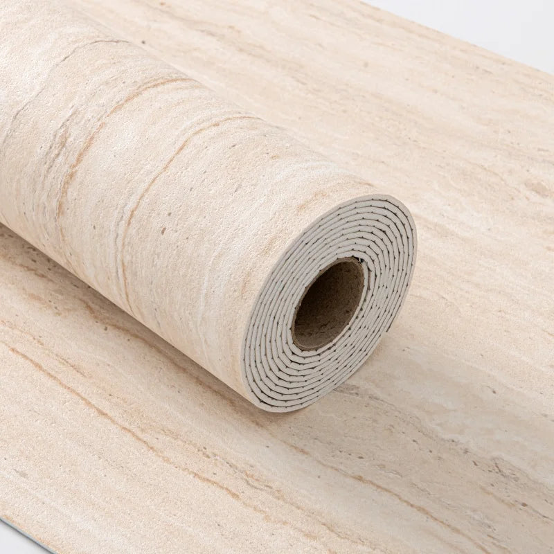 Imitate Travertine Wallpapers 3D Slate Textured Thickening Foam Self Adhesive Wall Stickers Suitable for Smooth and Flat Walls