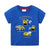 Jumping Meters 2-7T New Arrival Striped Cars Baby Girls Tees Cotton Summer Toddler Clothes Kids Tops Children's Tshirts