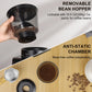 BioloMix Automatic Burr Mill Electric Coffee Grinder, featuring 30 gears for grinding espresso and American coffee, With Magneti