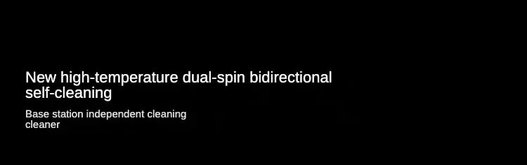 Original Ecovacs Deebot T50 PRO Vacuum Cleaner Robot Chinese Version 15800Pa Hair Zero-tangle Stepless 70°C Hot Water