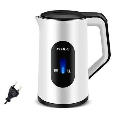 2.2L Stainless Steel Electric Large Tea Kettle 1500W Fast Boil Multifunctional Tea Pot Boil Water Pot for Making Tea and Coffee