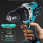 Heimerdinger Brushless Cordless Drill, 1300 In-lb(150N.m) Torque Electric Drill, 1/2" Driver-Drill,2 Variable Speed Drill