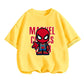 Superhero Iron Man Tshirt Kids 3 -14 Years Old Boys Clothes Top Tees The Avengers Baby Clothes Girls  T-shirts Teen Clothes