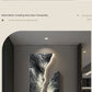 Light Luxury Entrance Decoration Mural Light Abstract Sandstone Texture Hanging Painting Atmospheric 2025 New High-End Corridor