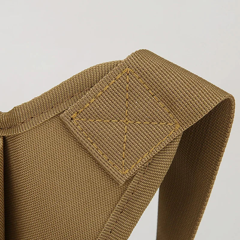 Men's Tactical Fanny Pack Nylon Waist Bag Large Capacity Waterproof Hiking Sports Crossbody Shoulder Bag for Cycling Travel