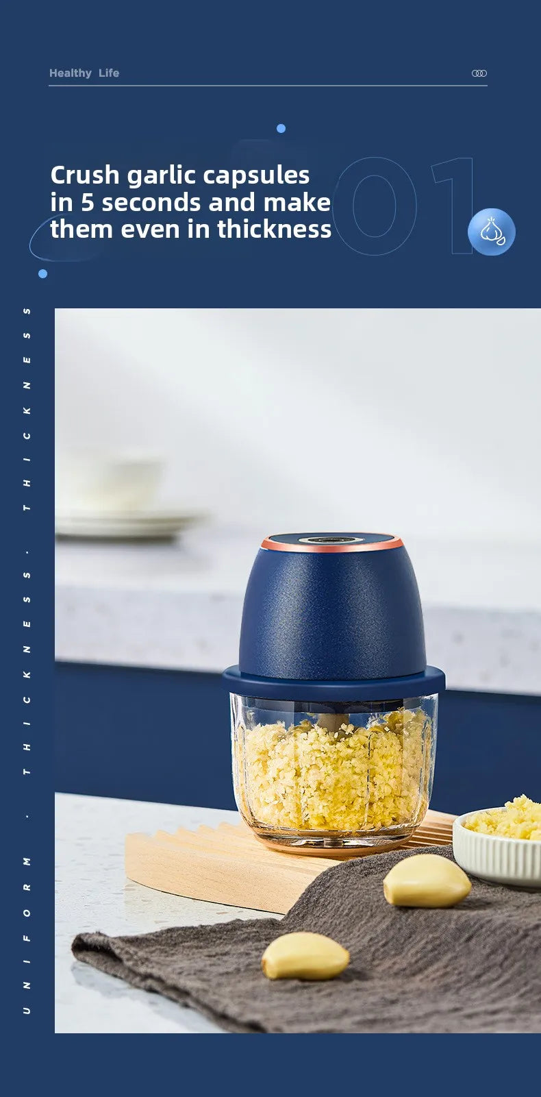 350ML Electric Meat Grinders Food Crusher Garlic masher USB Multifunctional Vegetable Slicer Processor Chopper Kitchen Blenders