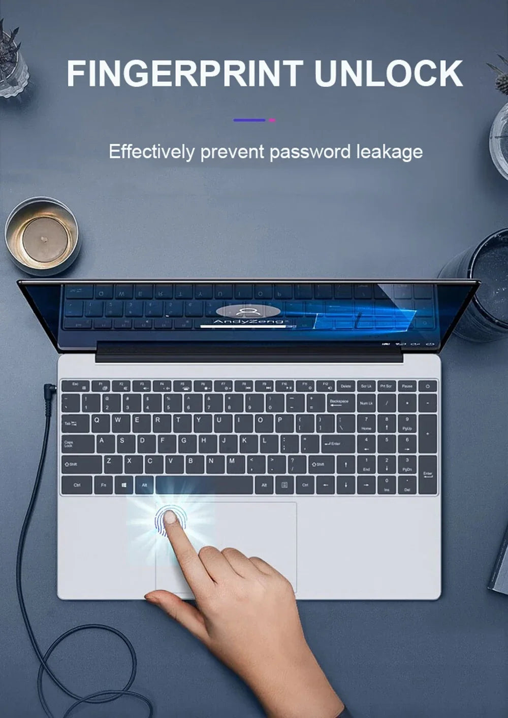 2025 New Original 15.6-inch Laptop Intel Core i7- 8500Y Laptop Windows 11 Pro 16GB DDR4 1TB SSD Gaming Office Learning Computer