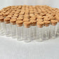 45/70/108 Pcs 10ml Glass Bottles Cork Stoppers Mini Test Tube Jars Tiny Containers For DIY Crafts Wishing Bottles Spice Storage