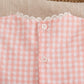 Sweet White Lace Baby Girl Dress, Summer New Cute Little Plaid Rabbit Children'S Clothing (9 Months -4 Years Old)