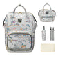 Mommy Bag Fashion Diaper Bag for Baby Nappy Bag Waterproof Mummy Bag with Diaper Pad, Pacifier Bag, Backpack, Hand Bag
