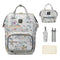 Mommy Bag Fashion Diaper Bag for Baby Nappy Bag Waterproof Mummy Bag with Diaper Pad, Pacifier Bag, Backpack, Hand Bag