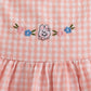 Sweet White Lace Baby Girl Dress, Summer New Cute Little Plaid Rabbit Children'S Clothing (9 Months -4 Years Old)