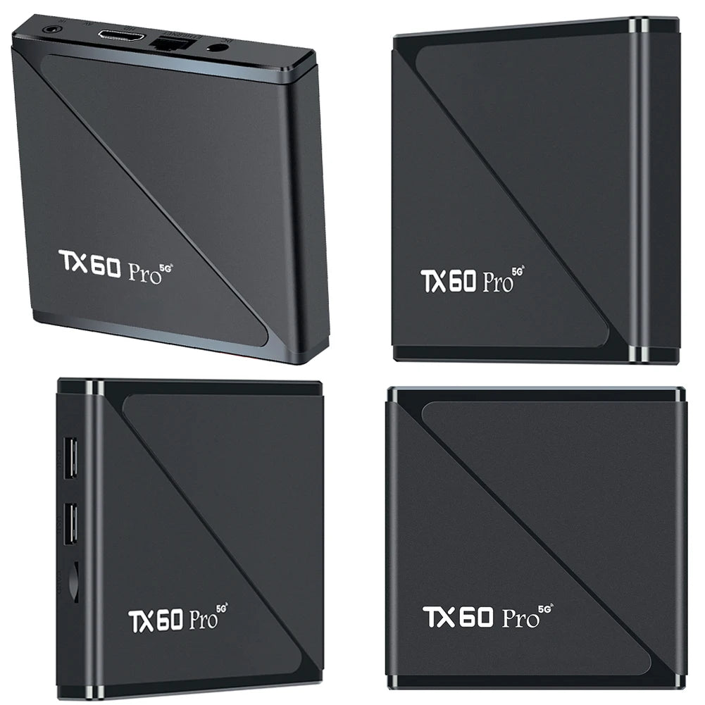 2025New Android 16 Smart TV Box 14K 2.4G/5G Dual WiFi Media Player with Remote Set Top Box Android Box Voice Remote 16G 256G