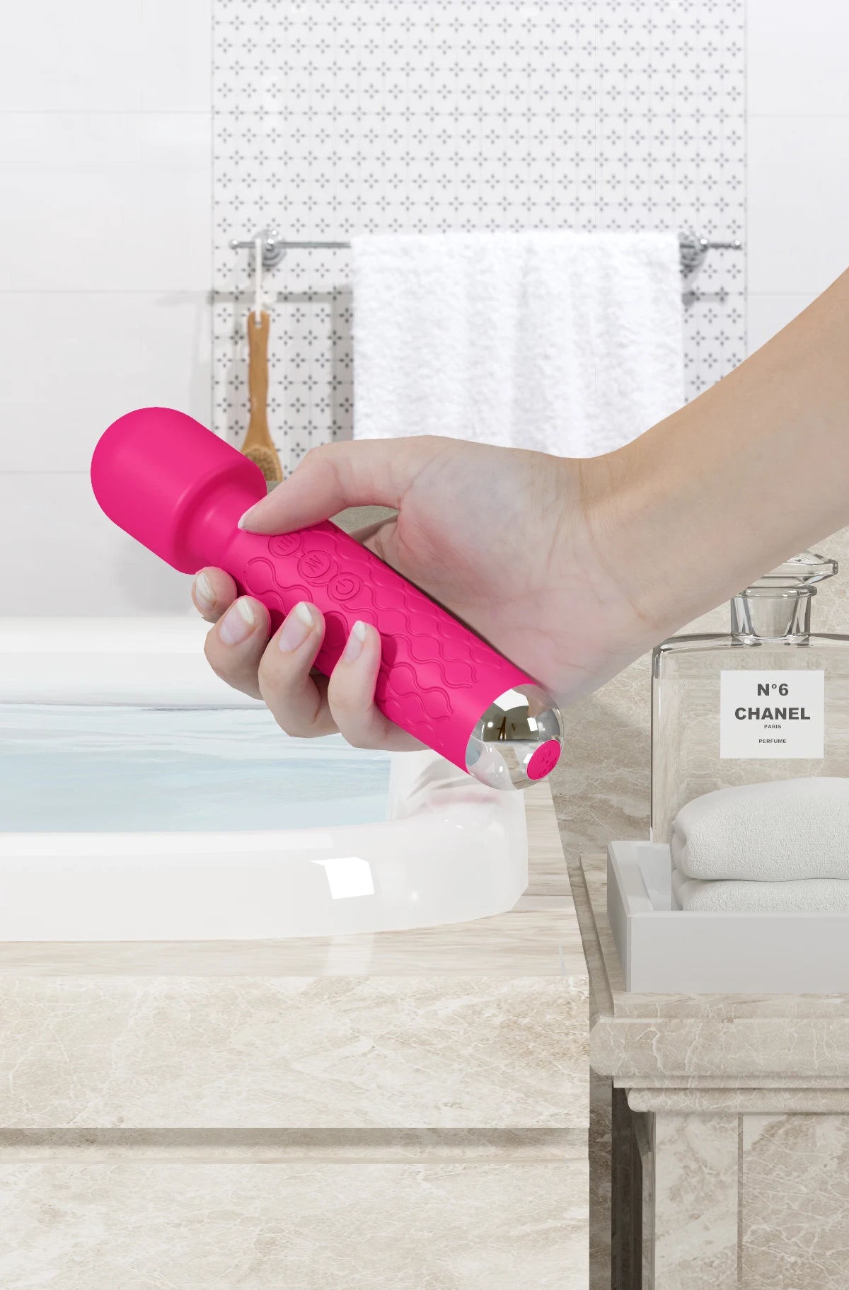 USB Rechargeable Powerful Clitoris Vibrator AV G-Spot Massager Sexual Wellness Erotic Adult Toy for Women