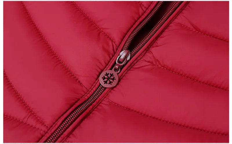 New Women Cotton Coat Autumn Winter Jacket Coat Middle-Aged Elderly Mothers Padded Hooded Keep Warm Down Cotton Overcoat Parkers