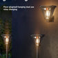 Solar Motion Sensor Light Outdoor LED Waterproof Lawn Street Garden Villa Porch Wall Mounted and Plug-in Dual-Purpose Camping