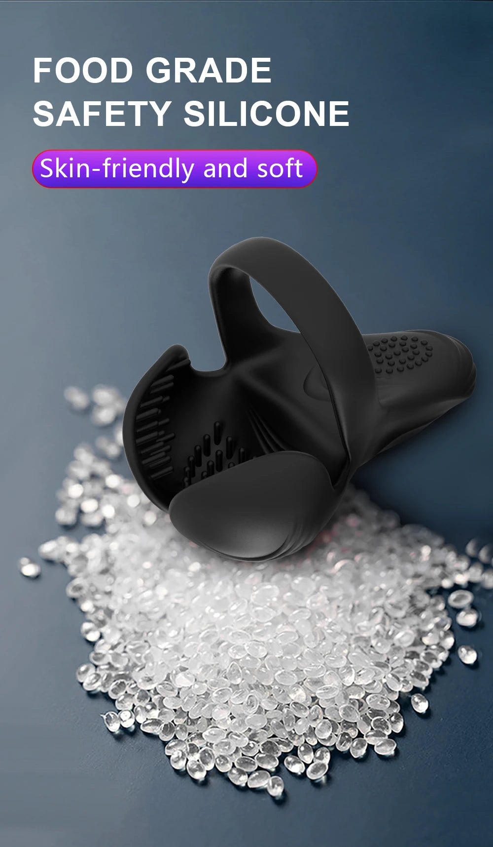 Vibrating Cock Penis Ring Testicle Massager Perineum Scrotum Stimulator Prostate Vibrator Delay EjaculationSex Toys for Men