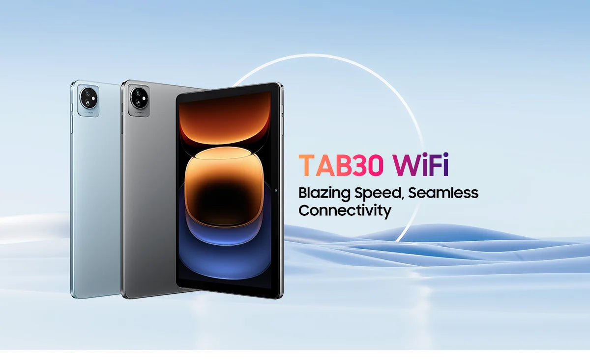 Blackview Tab 30 WIFI Tablet PC 10.1'' 800*1280 HD+IPS Display, Android 13 2GB+64GB,  2.4G/ 5G WIFI 6 Tablet With Dual Speakers