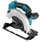 YOFIDRA 7Inch Brushless Electric Circular Saw 180mmCordless Adjustable Angle Cutting Power Tool Fit For Makita 18V Battery Pin