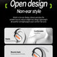 Acer Ohr502 Bluetooth Headset Open Design Wireless Call Noise Reduction Comfortable Wearing Sports Running Fitness Compatible with Mobile Phones Tablets Laptops