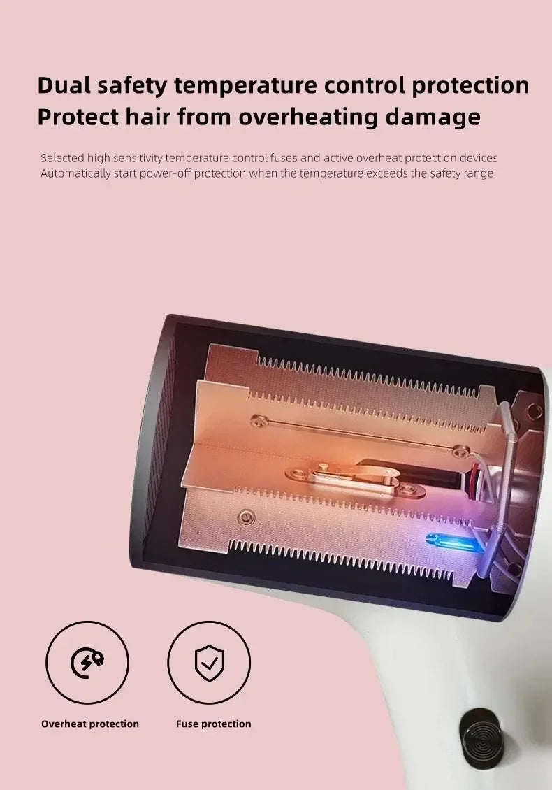 220V Portable Wireless Hair Dryer Rechargeable Blow Dryer Travel Fast Dry Hair Lithium Battery Strong Wind Art Joint Examination