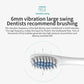 Electric Ultrasonic Toothbrush Six Speed Mode Home Soft Hair USB Charging Waterproof Adult Tooth Cleaner Automatic Couple Set
