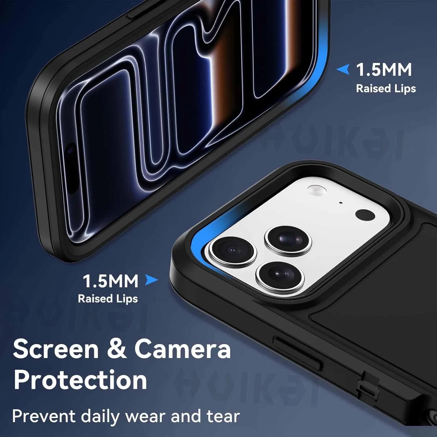 Case For iPhone 17 Pro Max 16e 15 Pro Max 14 Plus 13 12 11 Heavy Duty Shock Absorption Full Body Protective Silicone Rubber Case