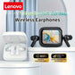 Lenovo Full-Touch Screen Headphones ANC Noise-Cancelling Bluetooth 5.4 Headphones Hi-Fi Stereo Wireless In-Ear ENC Earbuds