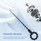 Silicone Vibrating Urethral Sound for Intense Stimulation, Electric Prostate Massager Toy, Soft & Flexible Beaded Design